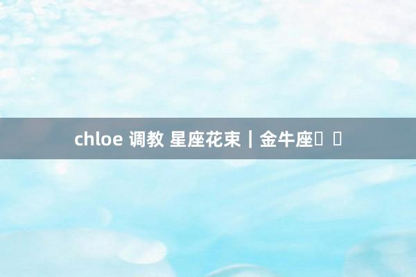 chloe 调教 星座花束｜金牛座♉️