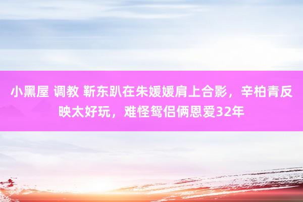 小黑屋 调教 靳东趴在朱媛媛肩上合影，辛柏青反映太好玩，难怪鸳侣俩恩爱32年